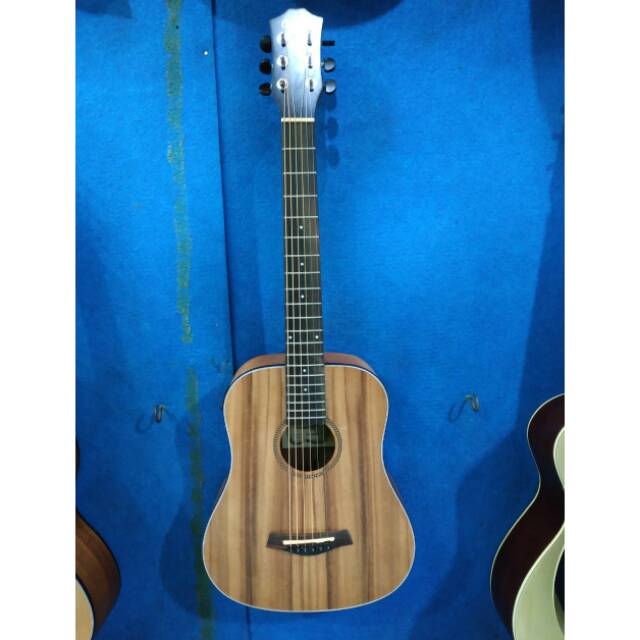 Gitar Akustik Elektrik Cowboy Original Ukuran 3/4 GW120NSK Solid EQ Toner Murah