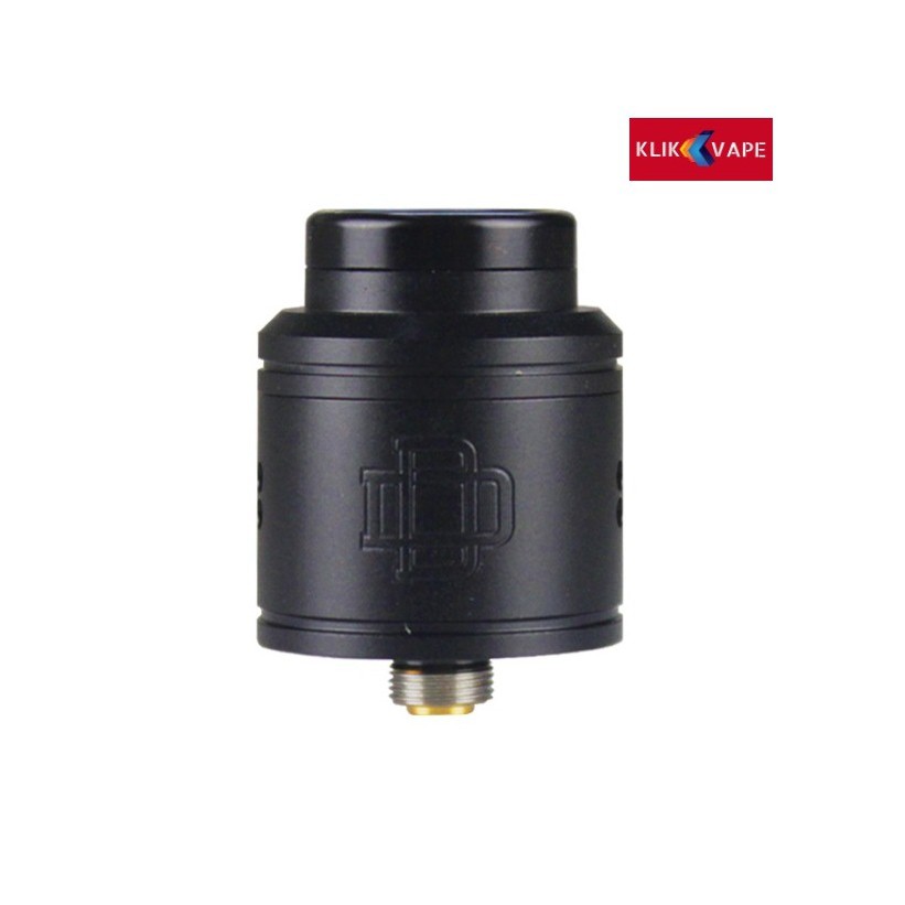 DRUGA V2 24 RDA Atomizer - MATTE BLACK [Authentic] Klikvapebandung