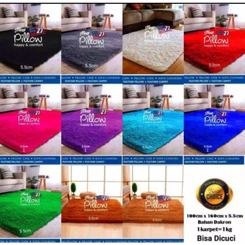 karpet Pillow Lembut