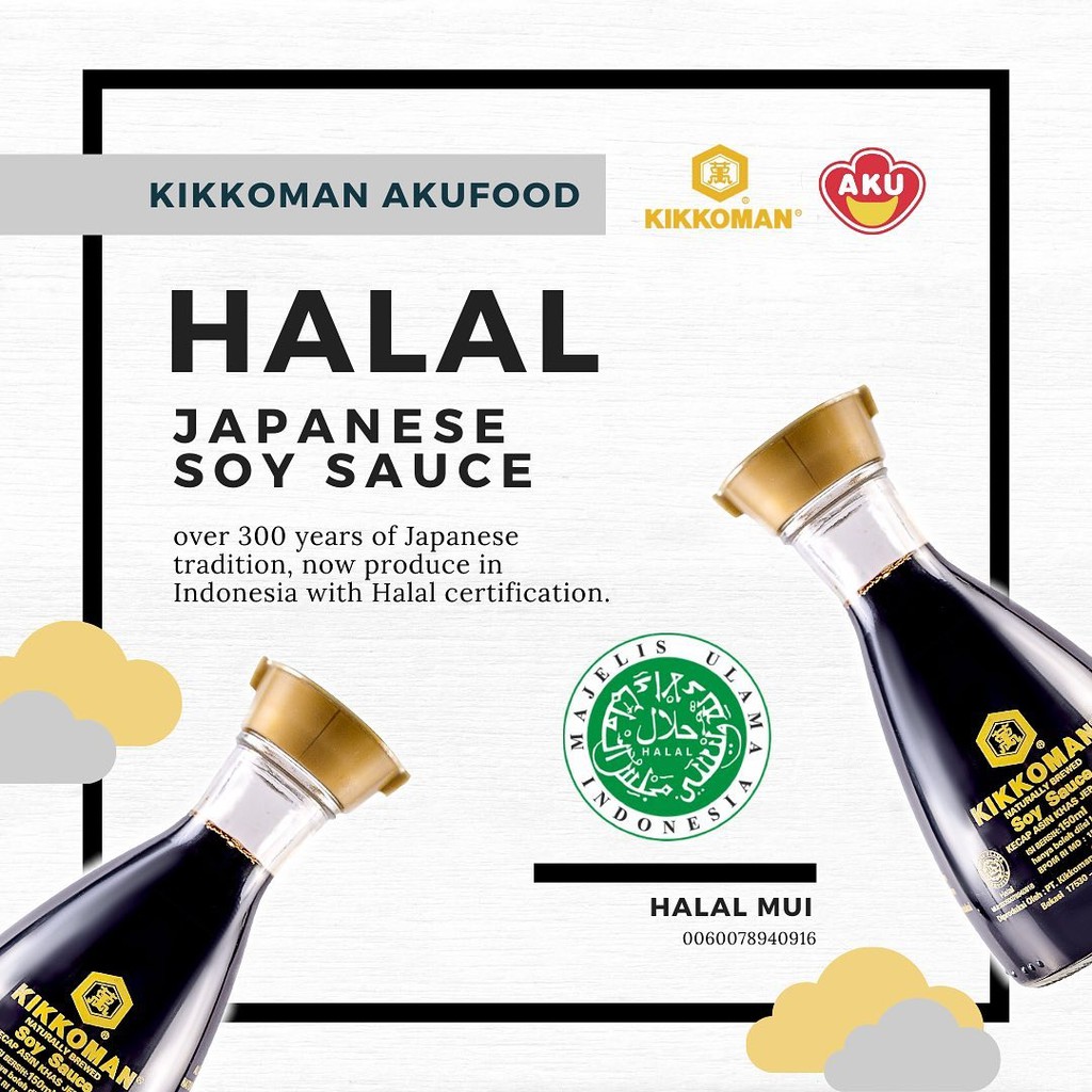 Kikkoman Soy Sauce 150 ml HALAL / Kecap Shashimi / Shasimi / shoyu / jepang japanese / kecap asin