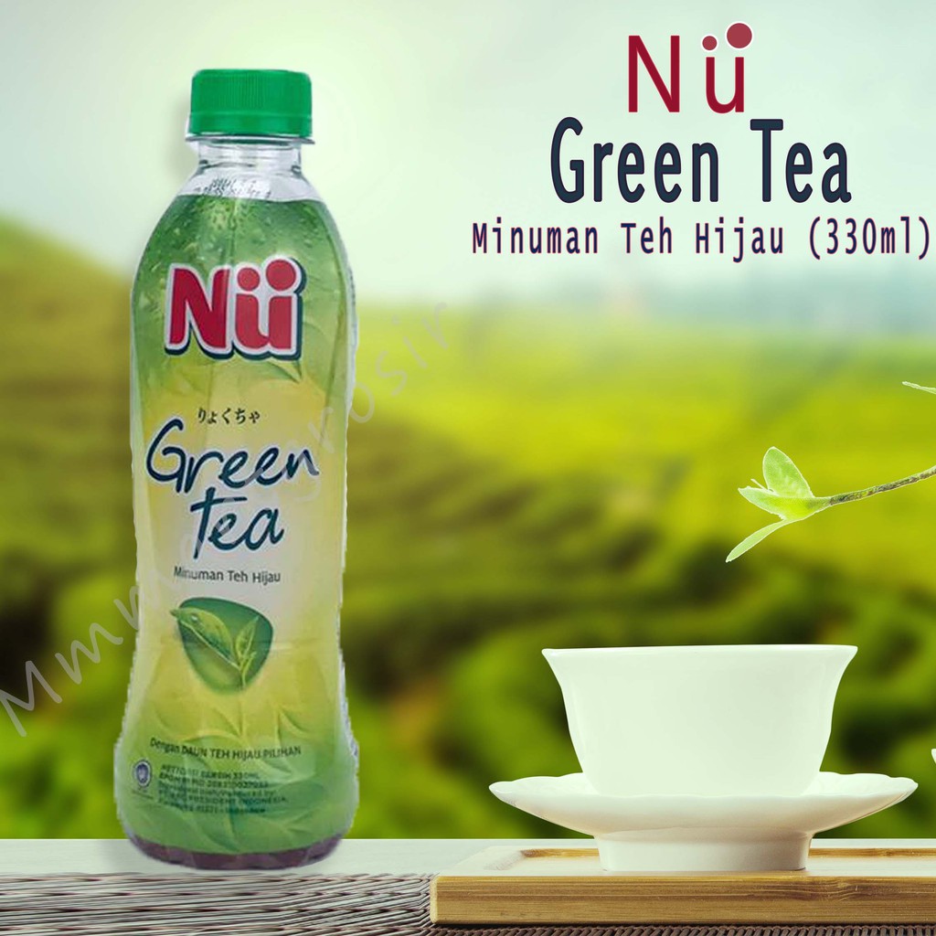 MINUMAN NU GREEN TEA 330ML 3 VARIAN RASA