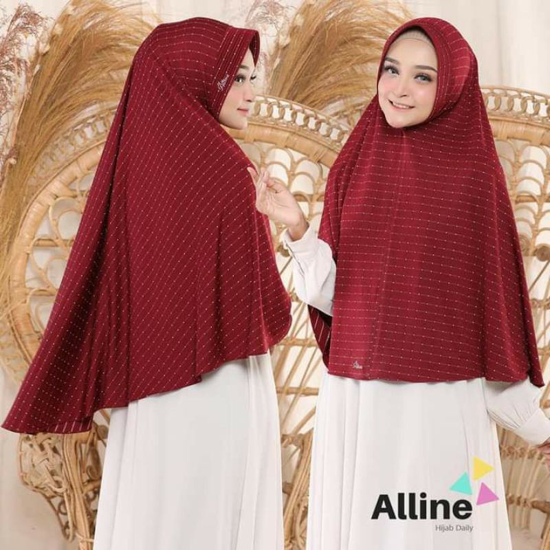 ORI ALLINE HIJAB KHIMAR BERGO AYRIN JUMBO PED / NON PED PREMIUM ORIGINAL ALINE JILBAB BERGO KERUDUNG