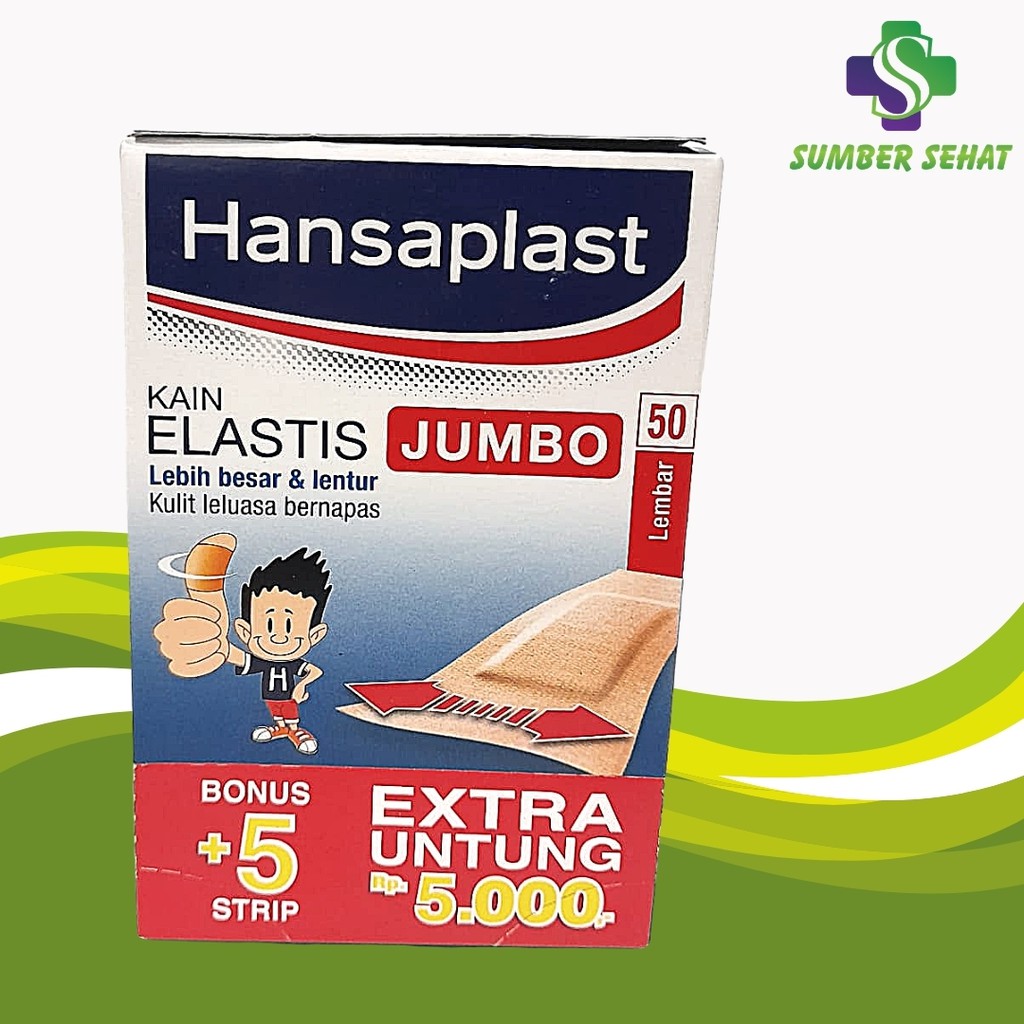 HANSAPLAST KAIN ELASTIS JUMBO BOX 50 PCS