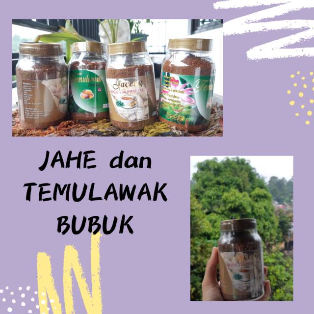 

JAHE BUBUK DAN TEMULAWAK BUBUK UNTUK KESEHATAN TUBUH