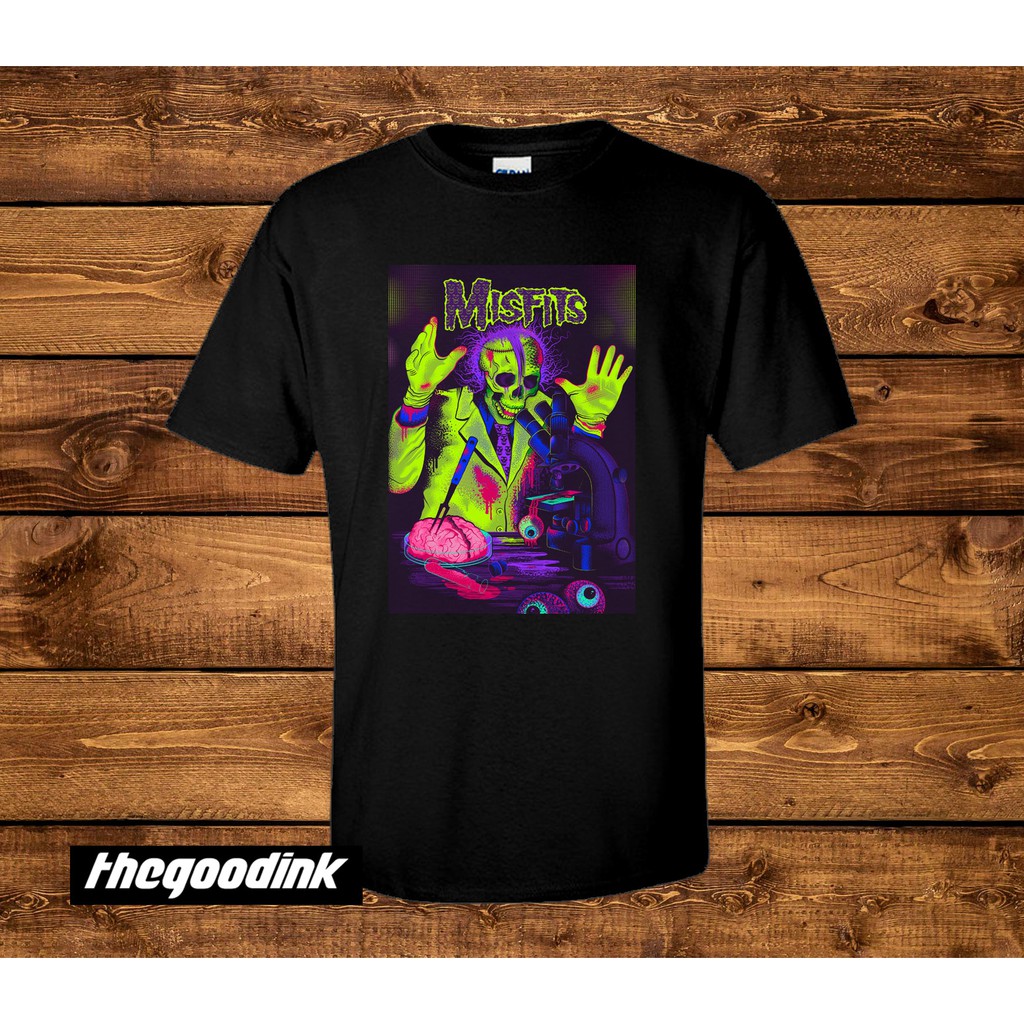 Kaos Misfits - Skull - Original Gildan T-shirt DTG Print