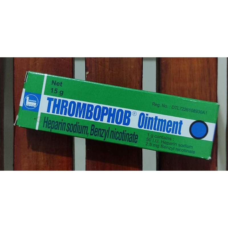 Thrombophob Ointment/mengurangin kaku kedinginan/koreng kaki