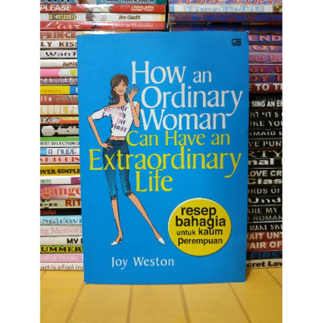 

Buku novel how an ordinary woman oleh joy weston