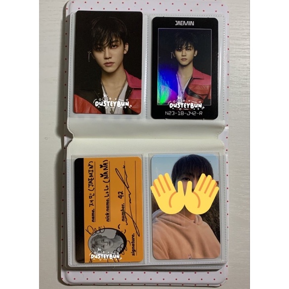 photocard pc jaemin jm nct dream cubic painting resonance access card jaemin ac acc crew card we go 