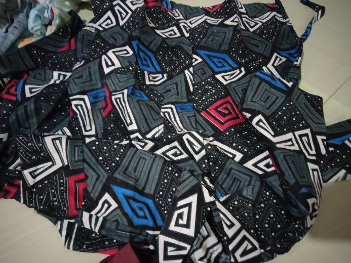 Maura Couple - Sania Ruffle Batik Couple