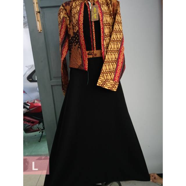 Gamis Rompi Batik