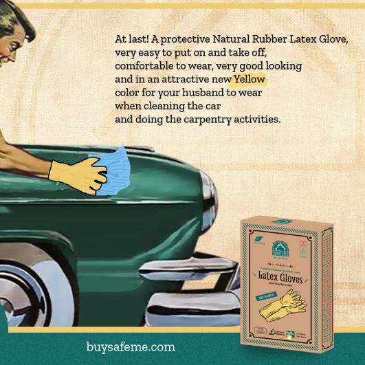 ✭ Safe Me / Industrial Gloves Yellow - M ➧