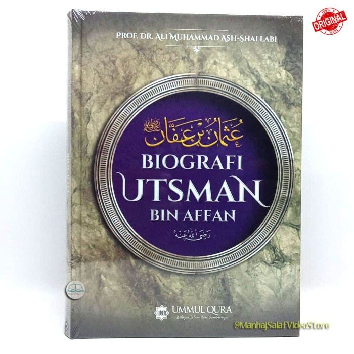 

HOT SALE!!! BIOGRAFI UTSMAN BIN AFFAN TERBARU