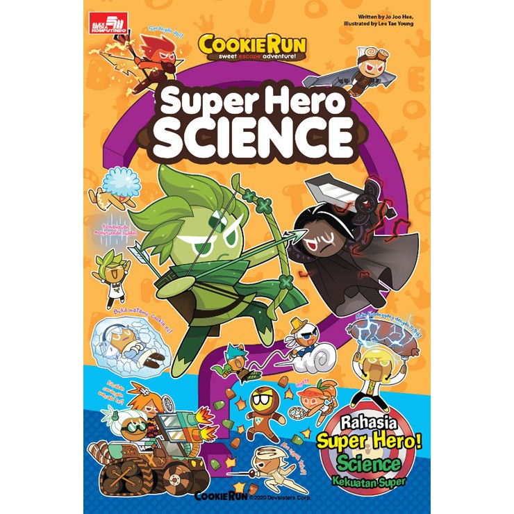 Cookie Run Sweet Escape Adventure! - Super Hero Science Seoul Cultural