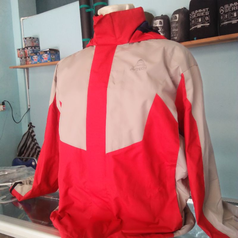 jaket gunung avtech waterproof windproof