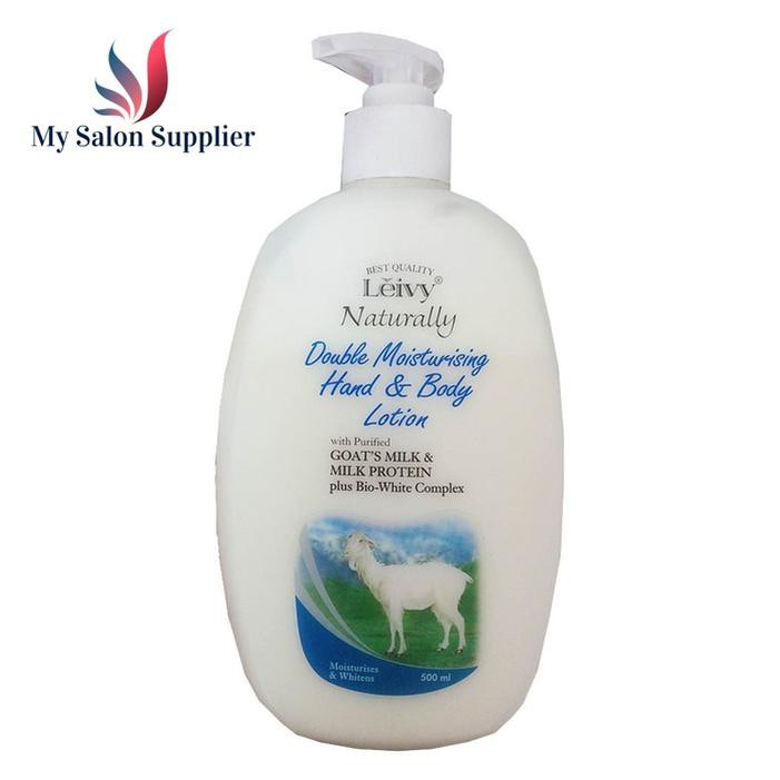Leivy Hand &amp; Body Lotion Goat's Milk Pump 500ml