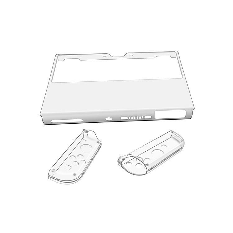 KJH 8 in 1 Crystal Protection Kit for Nintendo Switch Oled