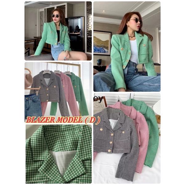 BLAZER TWEED IMPORT / BLAZER TWEED PREMIUM / BLAZER IMPORT PREMIUM / BLAZER TWEED BKK / BLAZER TWEED HK