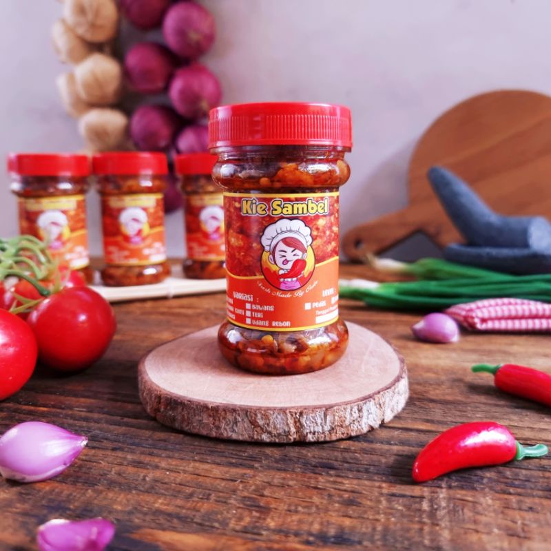 

SAMBAL IKAN PEDA / SAMBAL IKAN ASIN PEDA KIESAMBEL 150 GRAM