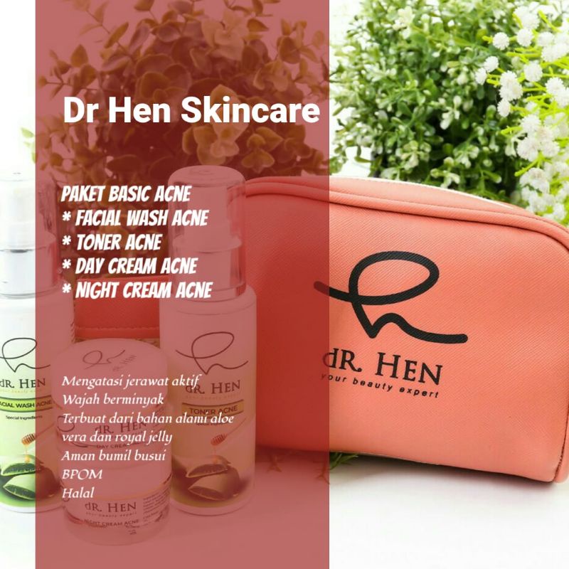 Dr Hen - Paket Acne skincare (by athena)
