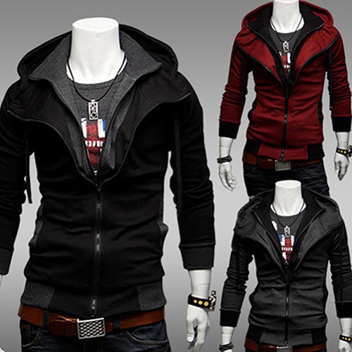 jaket hoodie slim fit