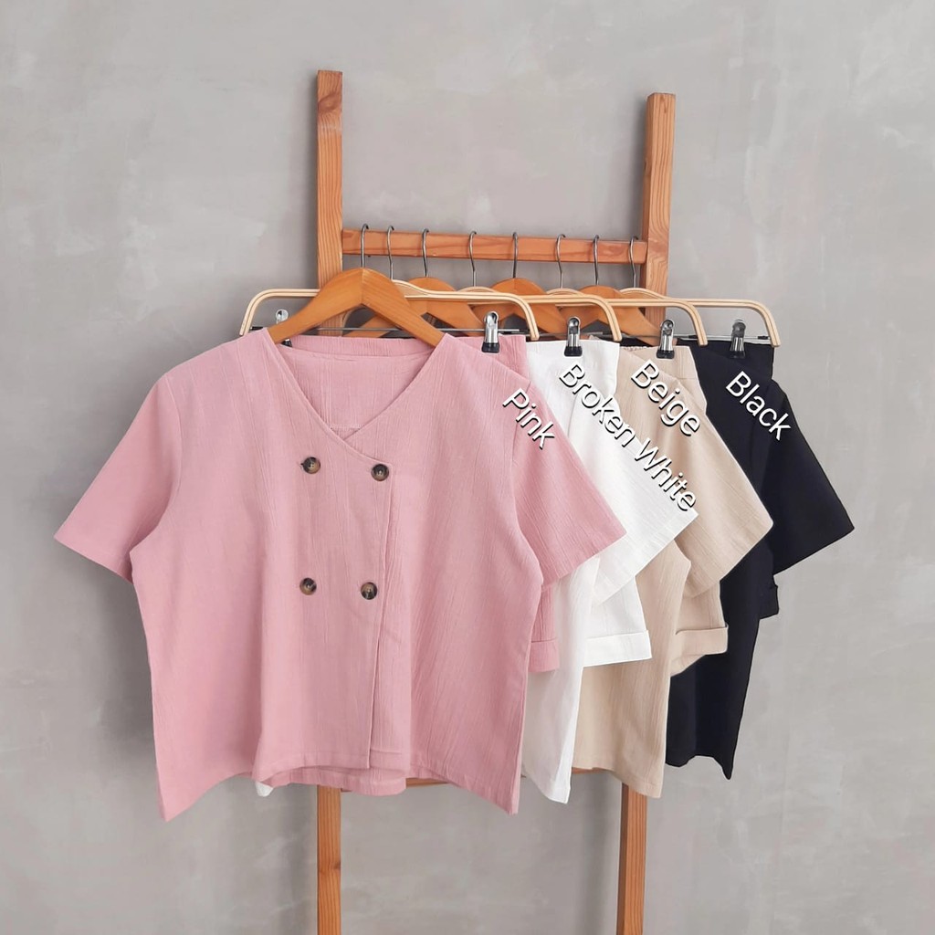 CallieTamami - A 6124  Oneset linen crincle-1