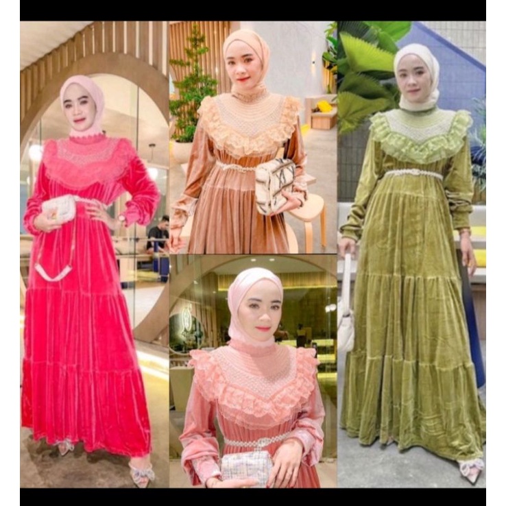 GAMIS BLUDRU VELVET IMPORT PREMIUM