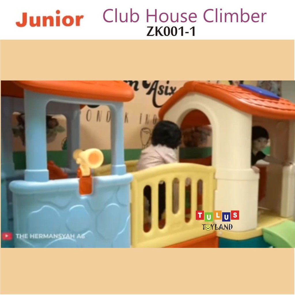 Perosotan Junior Club House Climber Playground Playhouse Slide