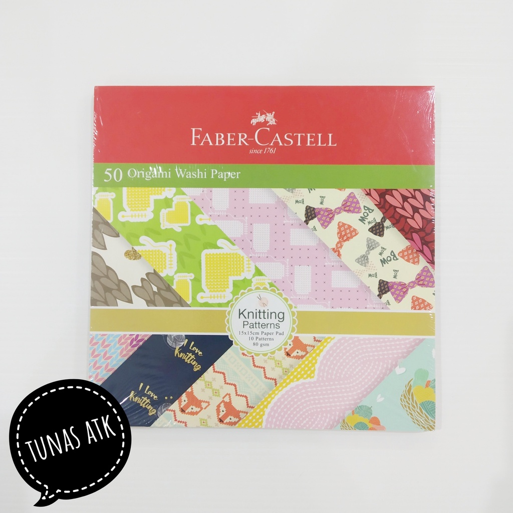 

FABER CASTELL 50 ORIGAMI WASHI PAPER KNITTING PATTERNS