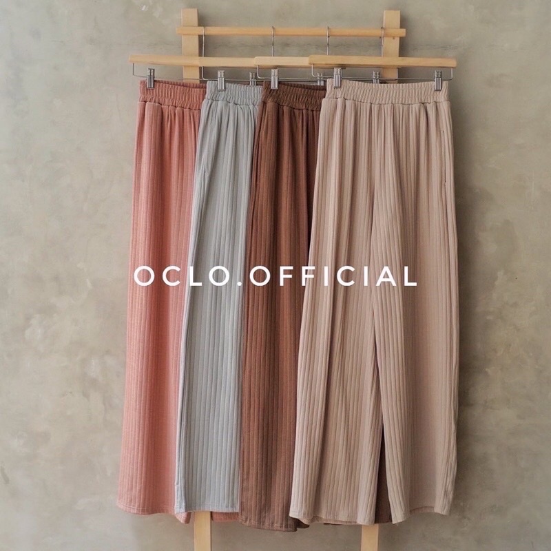 Celana Knit Nello Cullotes by Oclo Official- kulot knit