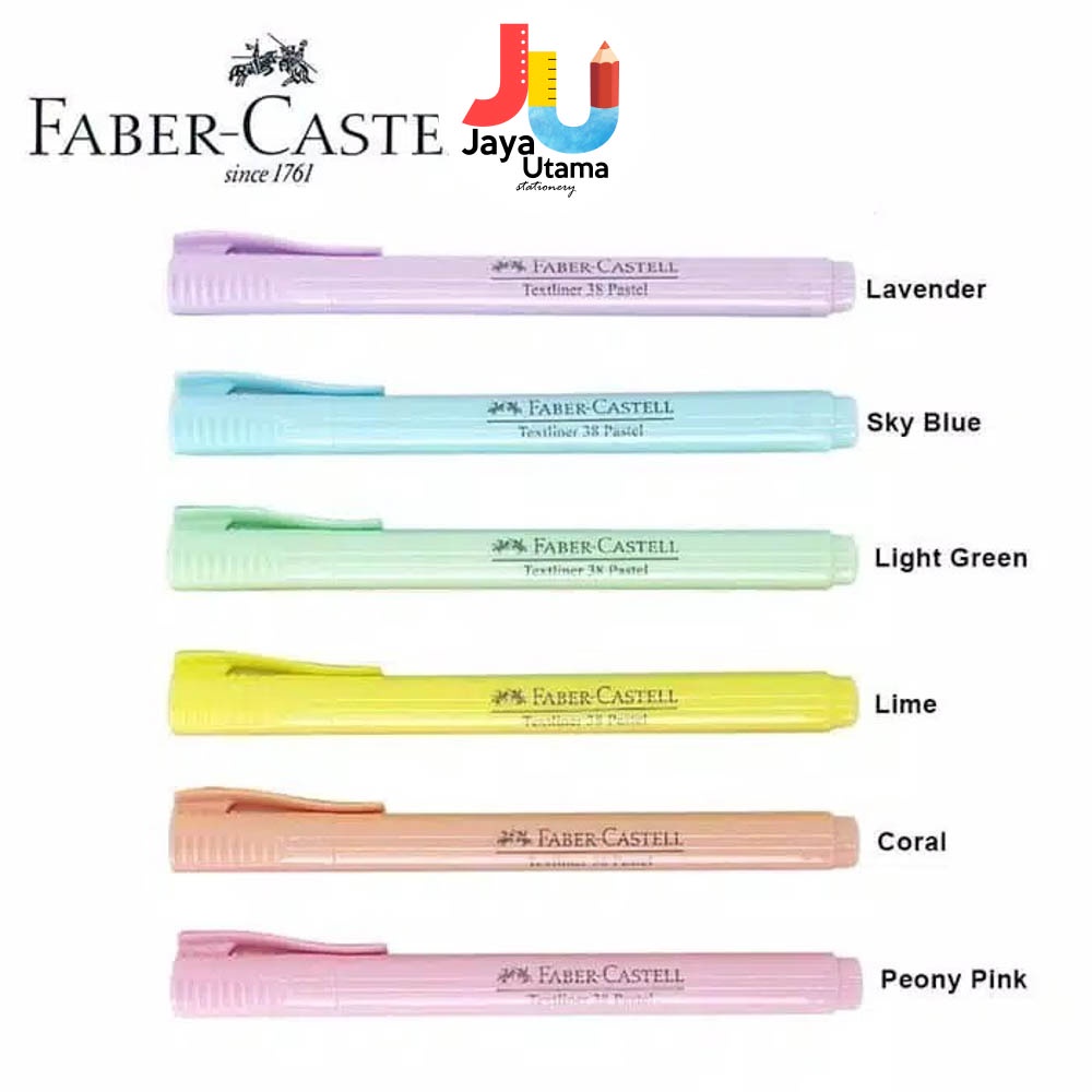 

Faber Castell Highlighter Textliner 38 Pastel