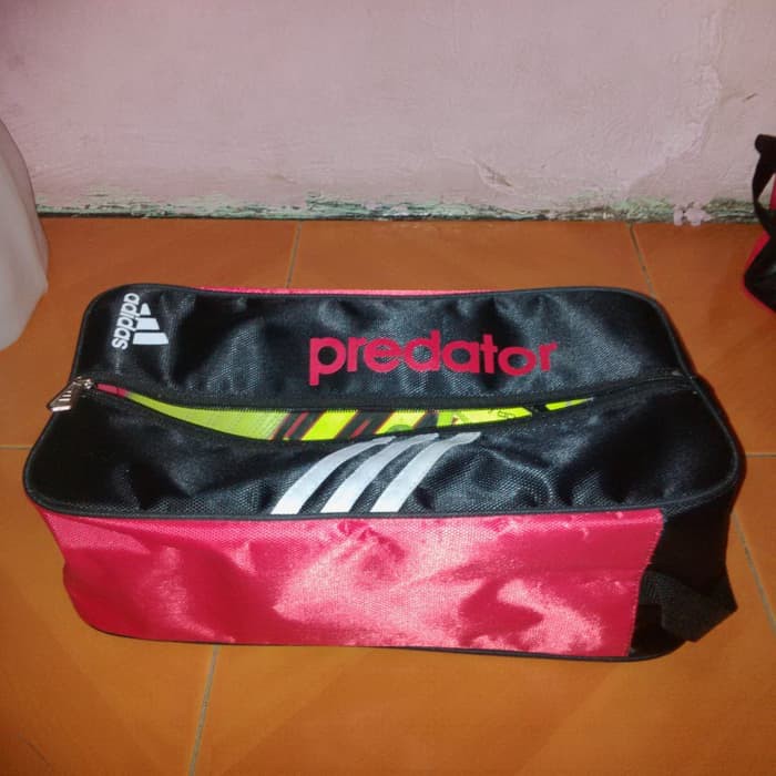 {KUALITAS TERBAIK}     Tas Sepatu Futsal Bola Gym Fitnes Adidas Predator BT-01