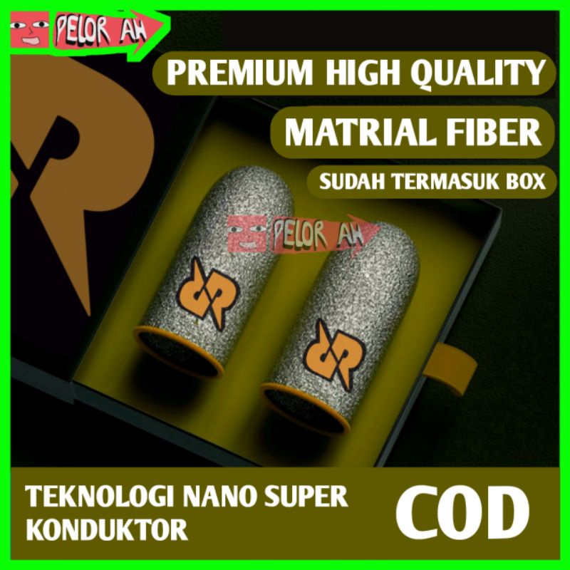 SARUNG JEMPOL GAMING EVOS MURAH | SARUNG JARI JEMPOL EVOS BTR RRQ ORIGINAL GAMING FF ML PUBG