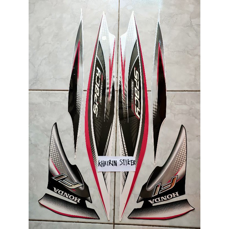 striping stiker spacy fi injeksi putih 2011 2012