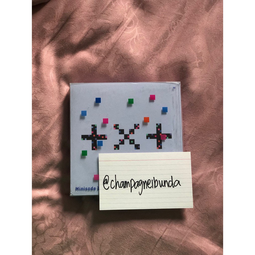 TXT Blue Hour Version R Album+Poster Only