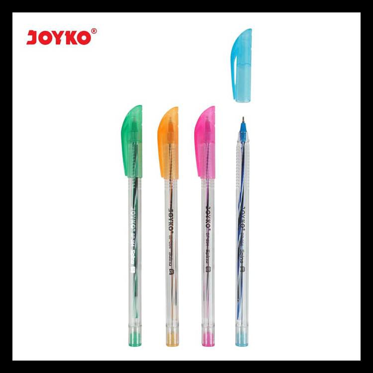 

PRODUK TERLATIS BALL PEN / PULPEN / PENA JOYKO BP-264 / SPINO / 1 BOX 12 PCS / 0.7 MM BARANG