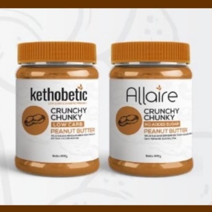 

DISKON HARGA Ketobetic Crunchy Chunky Peanut Butter Selai Kacang untuk Diet Keto AP113