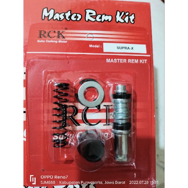 isi seal master rem kit supra x / supra fit / karisma