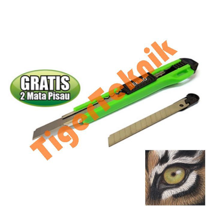 

TEKIRO Cutter 9mm Kecil