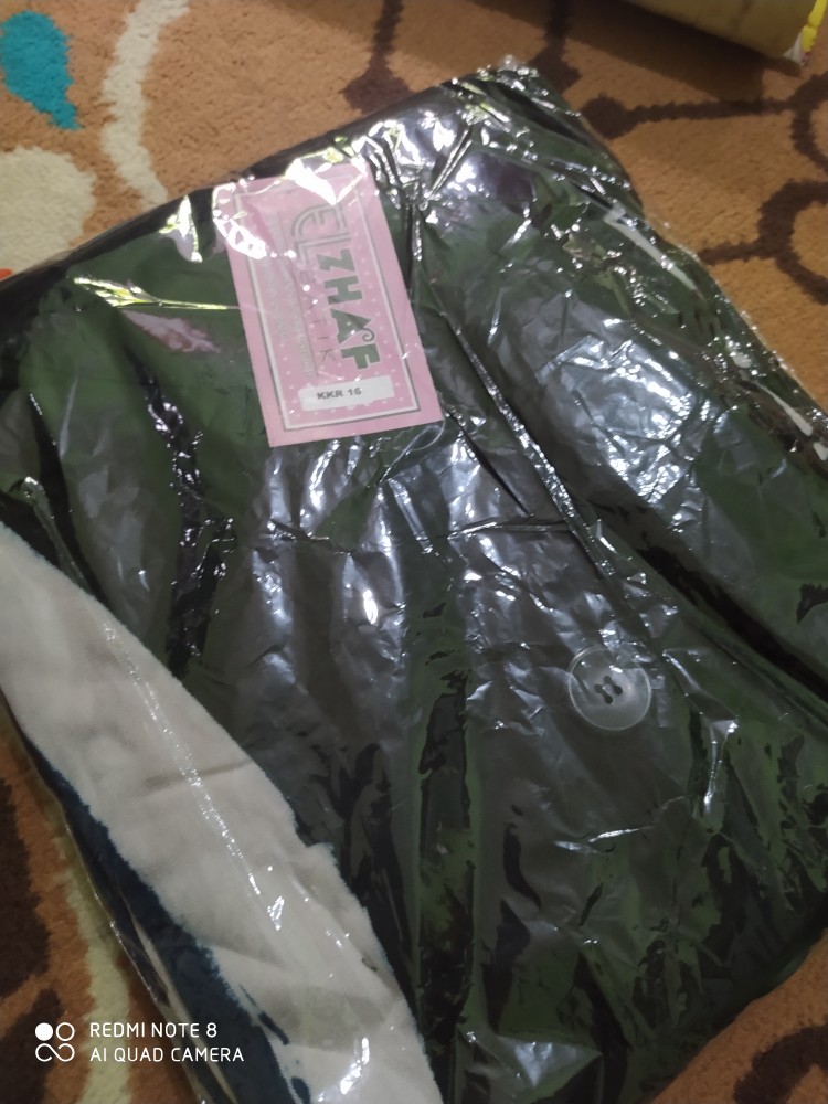 Ks-90 Gamis Dress Twill Batik Elzhaf Size Xl