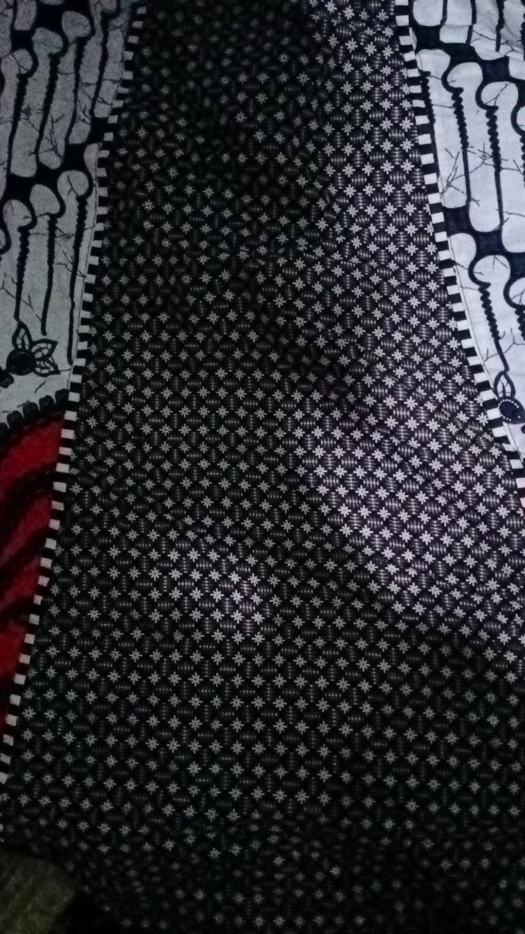 Couple Gamis Jumbo Batik Putih Abu Ready Sampai Jumbo Ld 110 120 Busui Karet Belakang