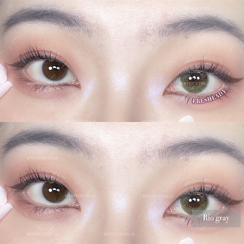 [✅COD] MYSTICEYES SOFTLENS RIO GARDEN SERI 14MM (NORMAL)