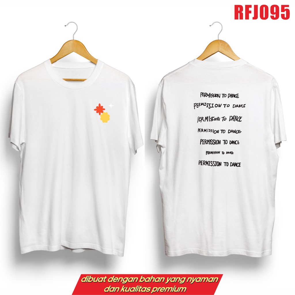 MURAH!!! KAOS KPOP PERMISSIO TO DANCE RFJ095 LAS VEGAS