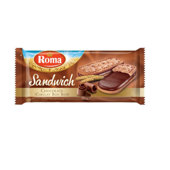 ROMA SANDWICH COKELAT / 189 GRAM