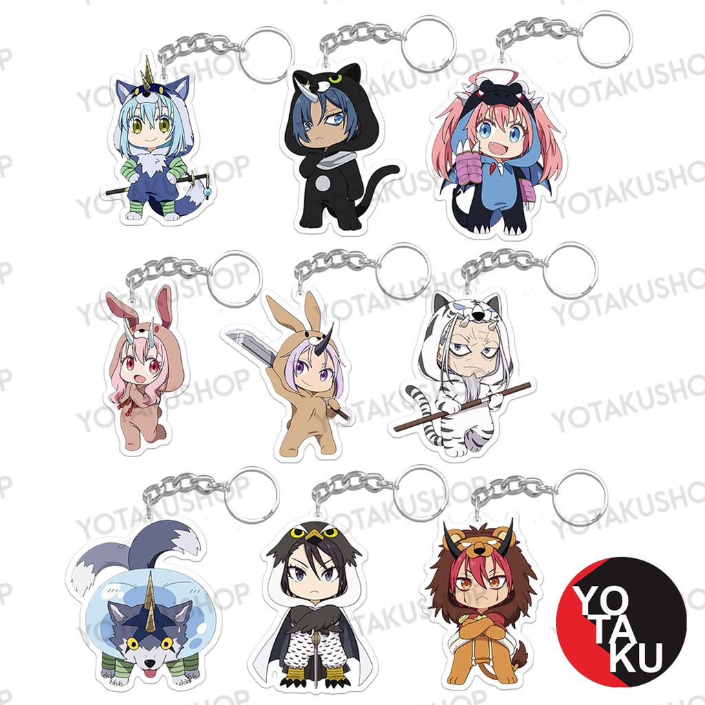 Gantungan Kunci Anime Akrilik That Time I Got Reincarnated as a Slime GC2202 YOTAKUSHOP