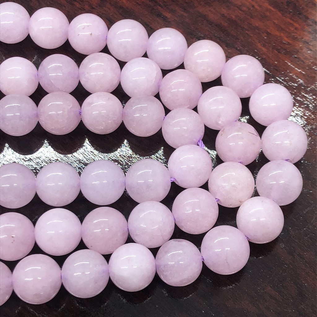 Agate Kunzite Beads 6-10mm Round Natural Loose Stone Bead Diy for Bracelet Jewelry