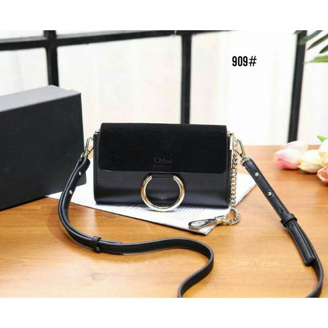 CHLOE FAYE WALLET ON STRAP