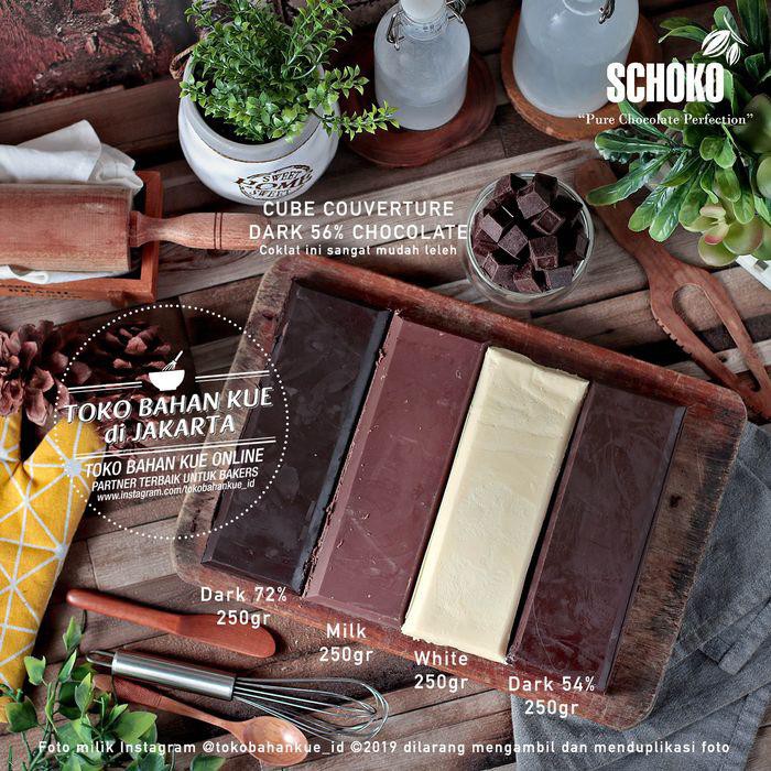 

PROMO - SCHOKO MILK COUVERTURE CHOCOLATE 1KG COKELAT BAKING COKLAT SUSU BATANG