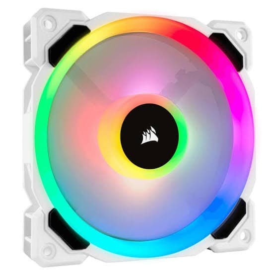 LL120 RGB 120mm Dual Light Loop White RGB LED PWM Fan Triple Pack