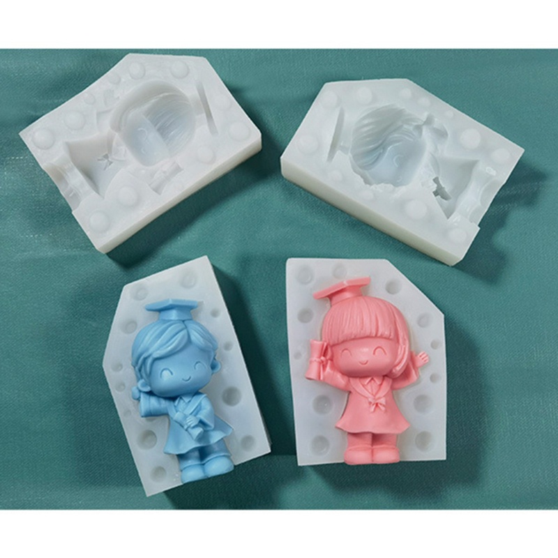 Siy Graduated Sarjana Epoxy Resin Cetakan Plester Handmade Sabun Silikon Cetakan DIY Kerajinan Ornamen Cetakan