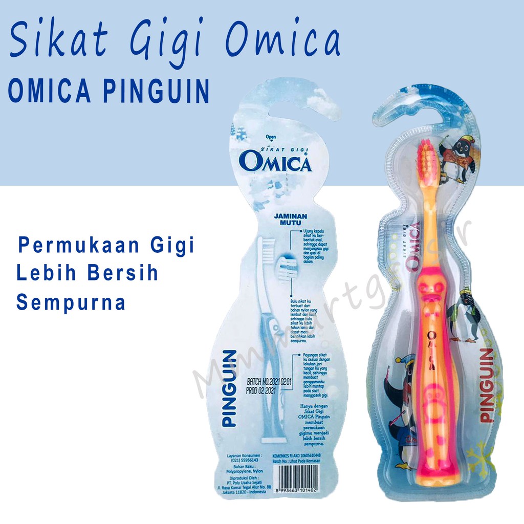 Omica / Sikat Gigi Omica Pinguin / Sikat Gigi Anak